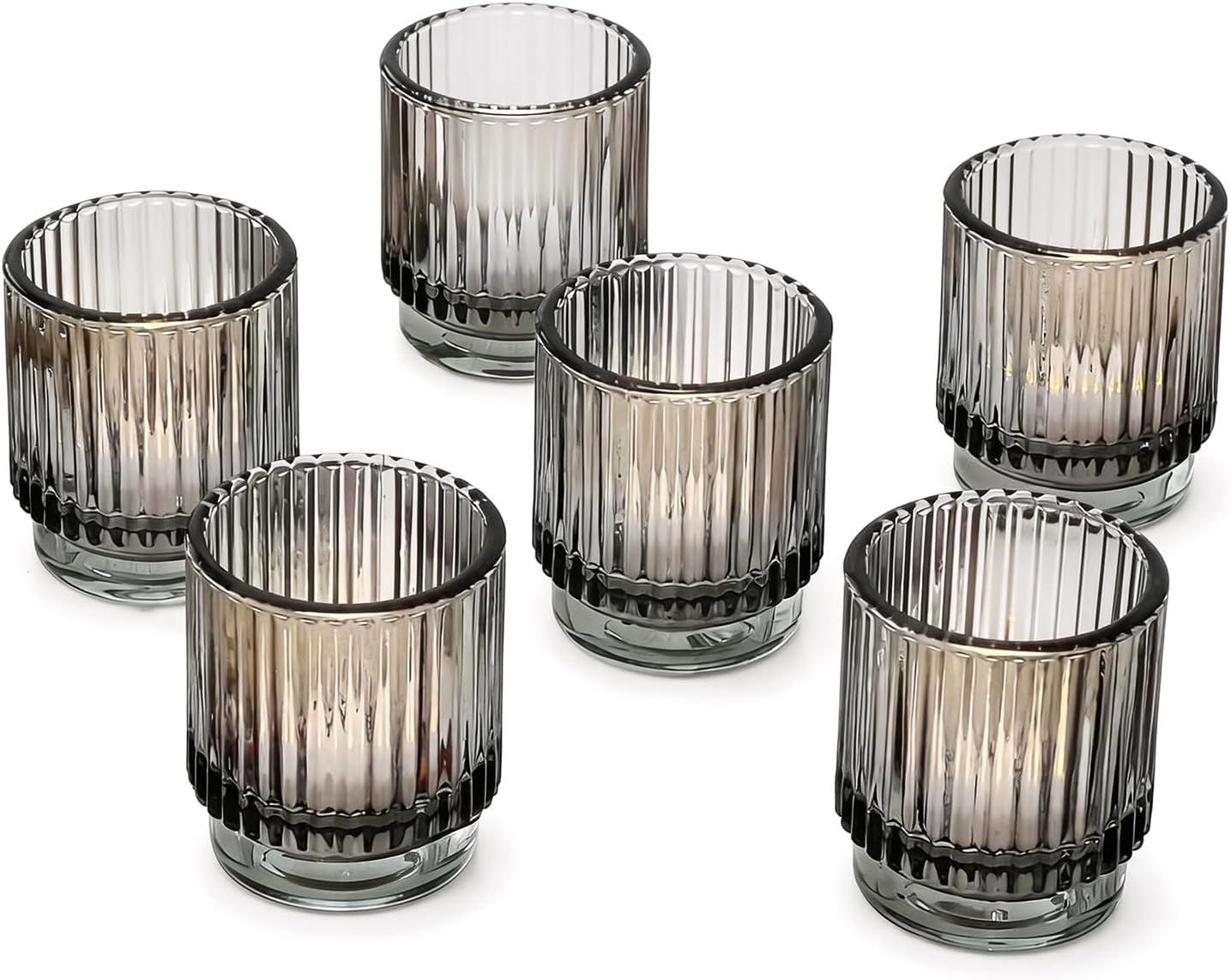 Vintage Boho Gold Candle — Set of 6 — One Size