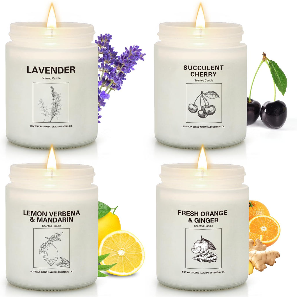 Soy Wax Metal Scented Candle