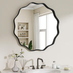 Round Black Mirror — 20" - View 5