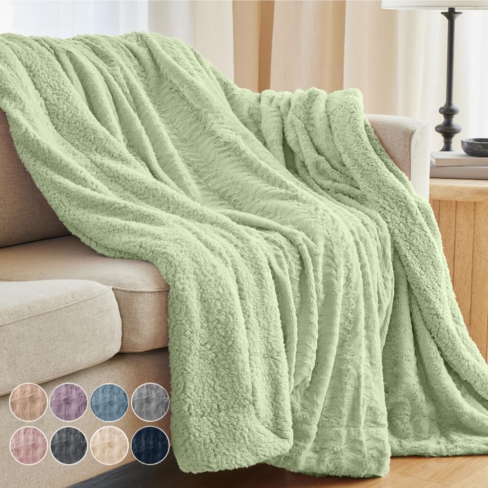 Beige Throw Pillow — 65" — 65" x 50" (Throw)