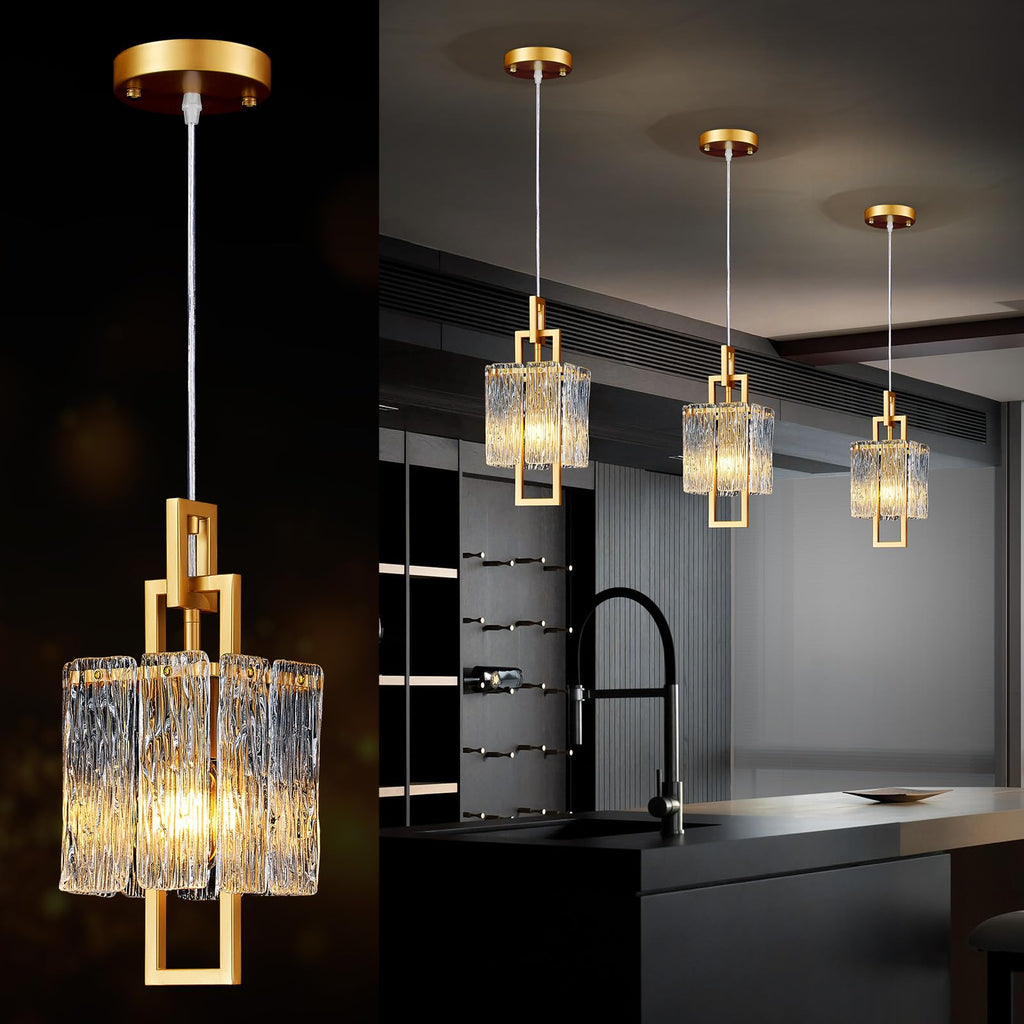 Luxe Black Chandelier — 6"