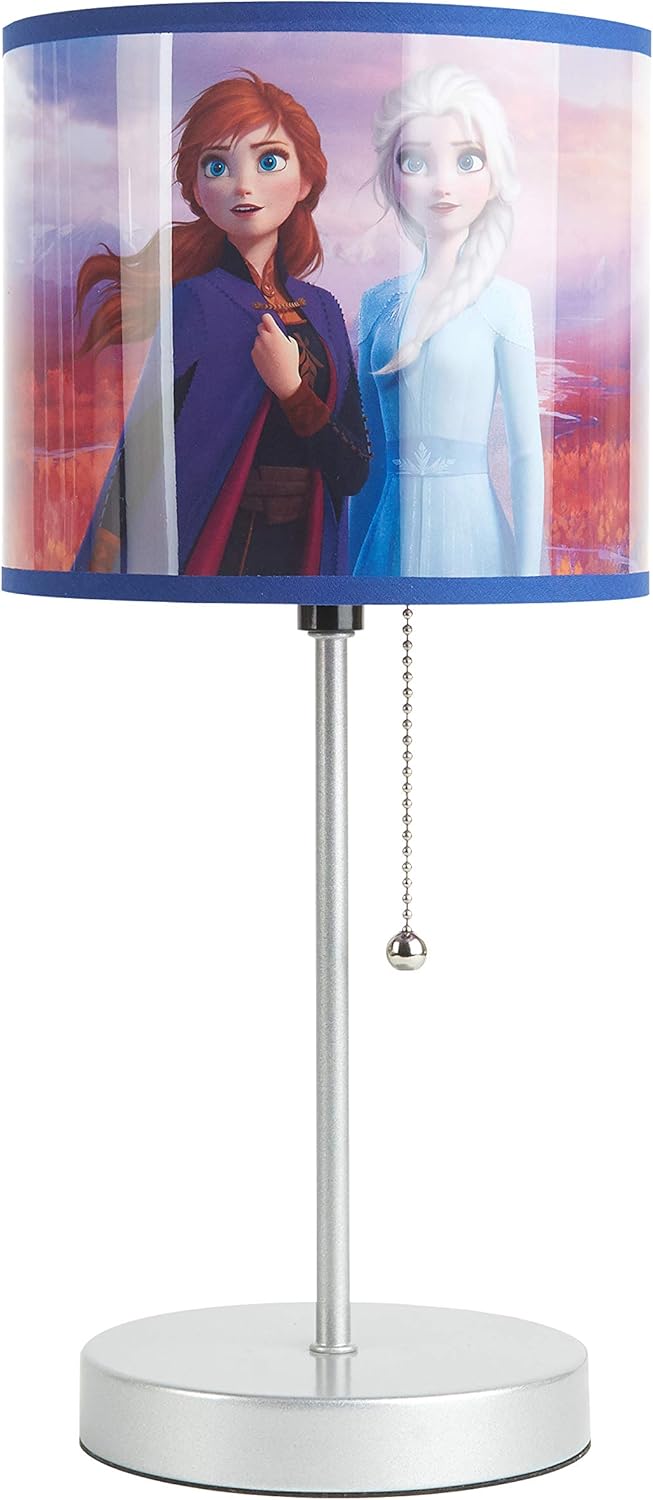 Beige Table Lamp — Multicolor