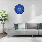 Battery Operated Modern Black Wall Clock — 24" - View 2
