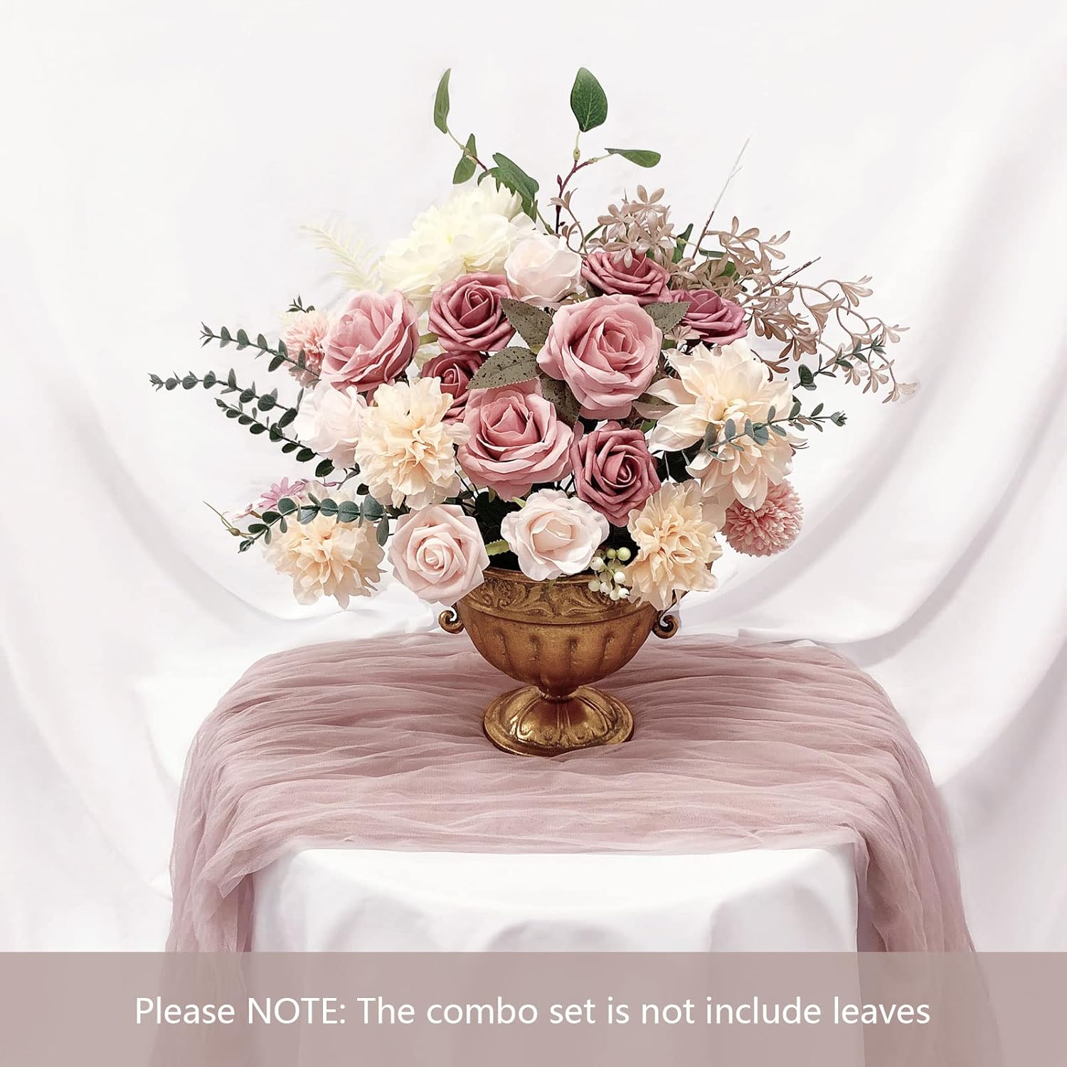 Beige Artificial Flowers - View 4
