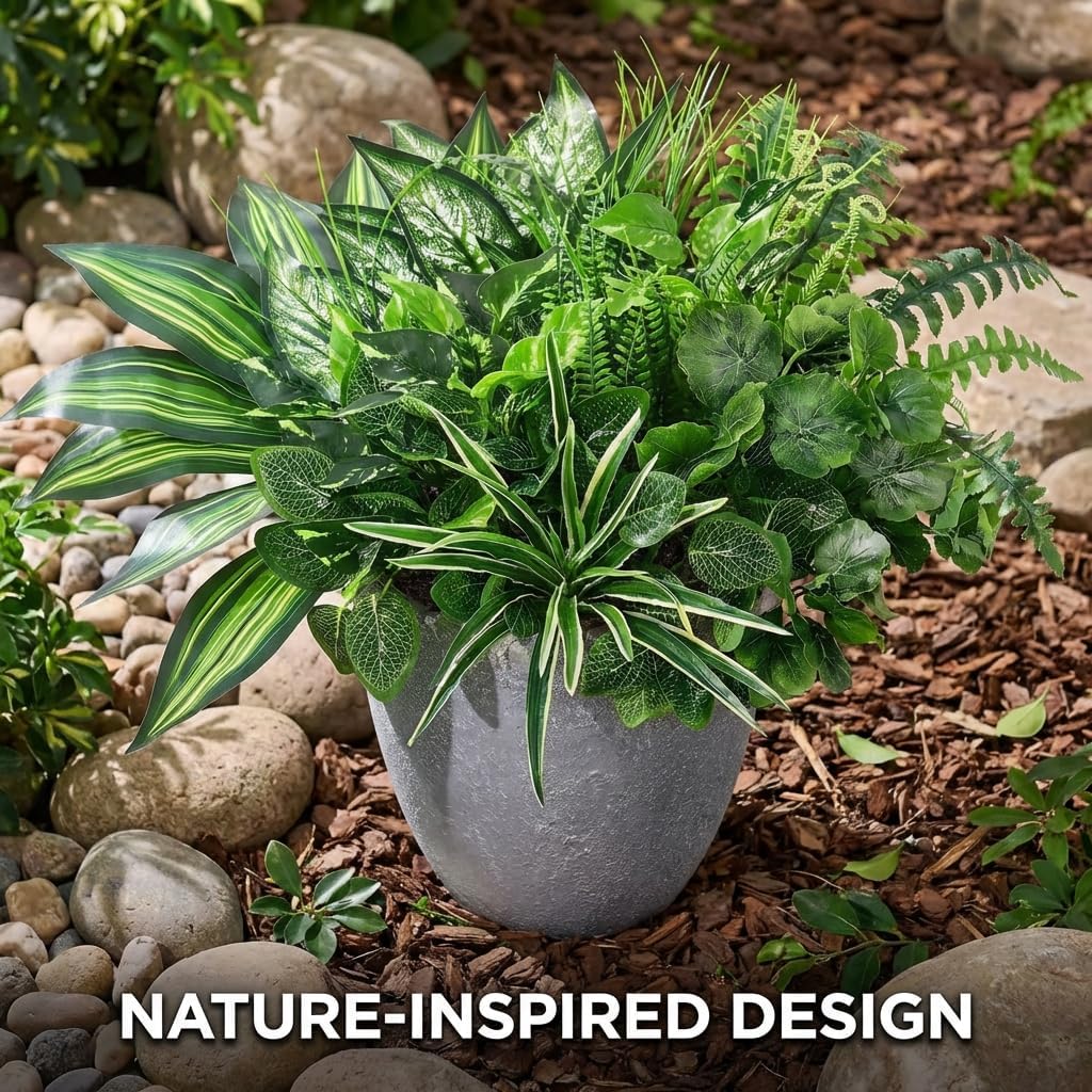 Green Faux Plant - View 5
