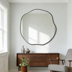 Black Wall Mirror — 35" - View 3