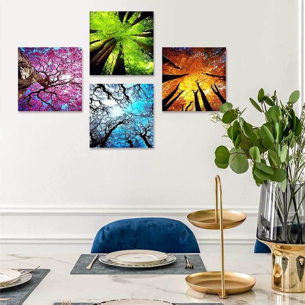 Framed Modern Beige Wall Art — 12" - View 6