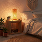 Boho Wood Desk Lamp — 5.9" - View 4