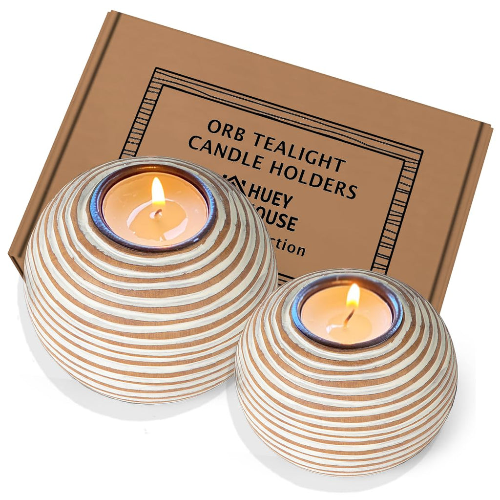 Beige Candle — Set of 2