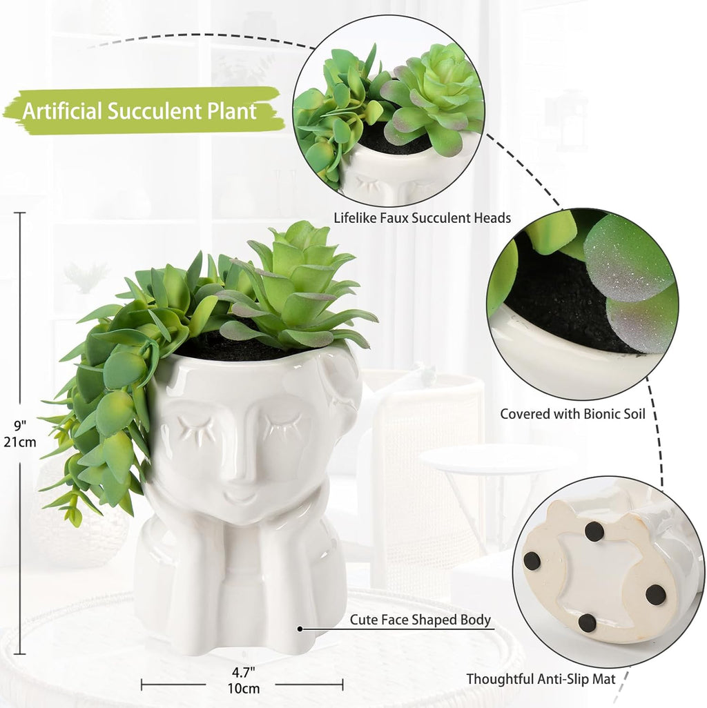Ceramic Faux Plant - View 2