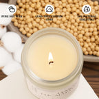 Scented Green Soy Candle - View 5