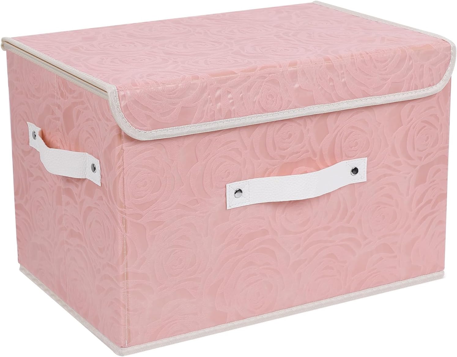 Pink Storage Bin — Set of 1 — Large (Pack of 1)