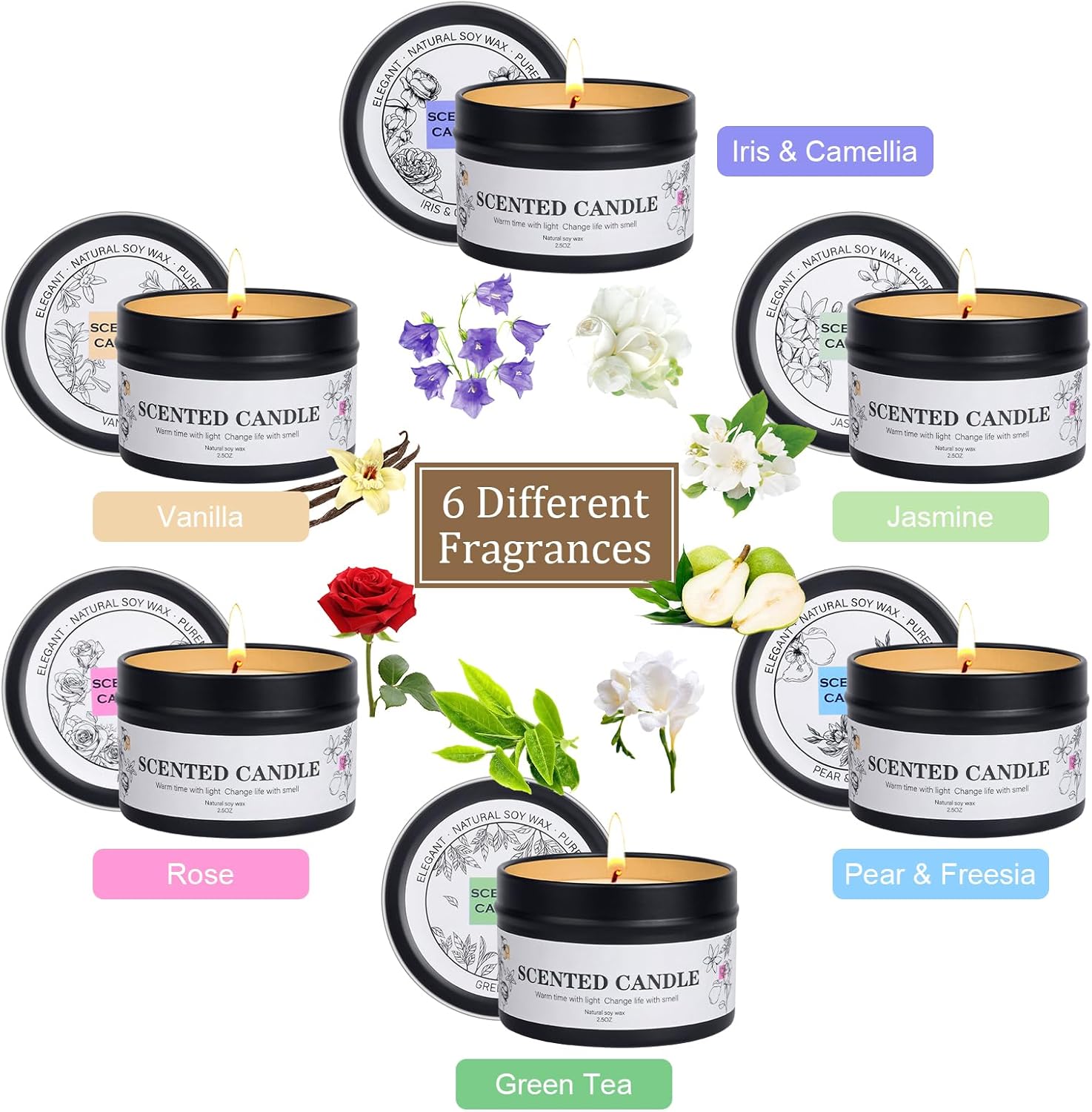 Soy Wax Scented Candle - View 8
