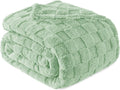 Black Throw Pillow — 50" — Sage Green