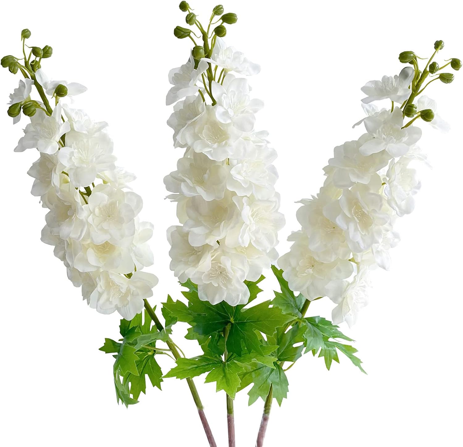 Green Artificial Plant — 31.5" — White