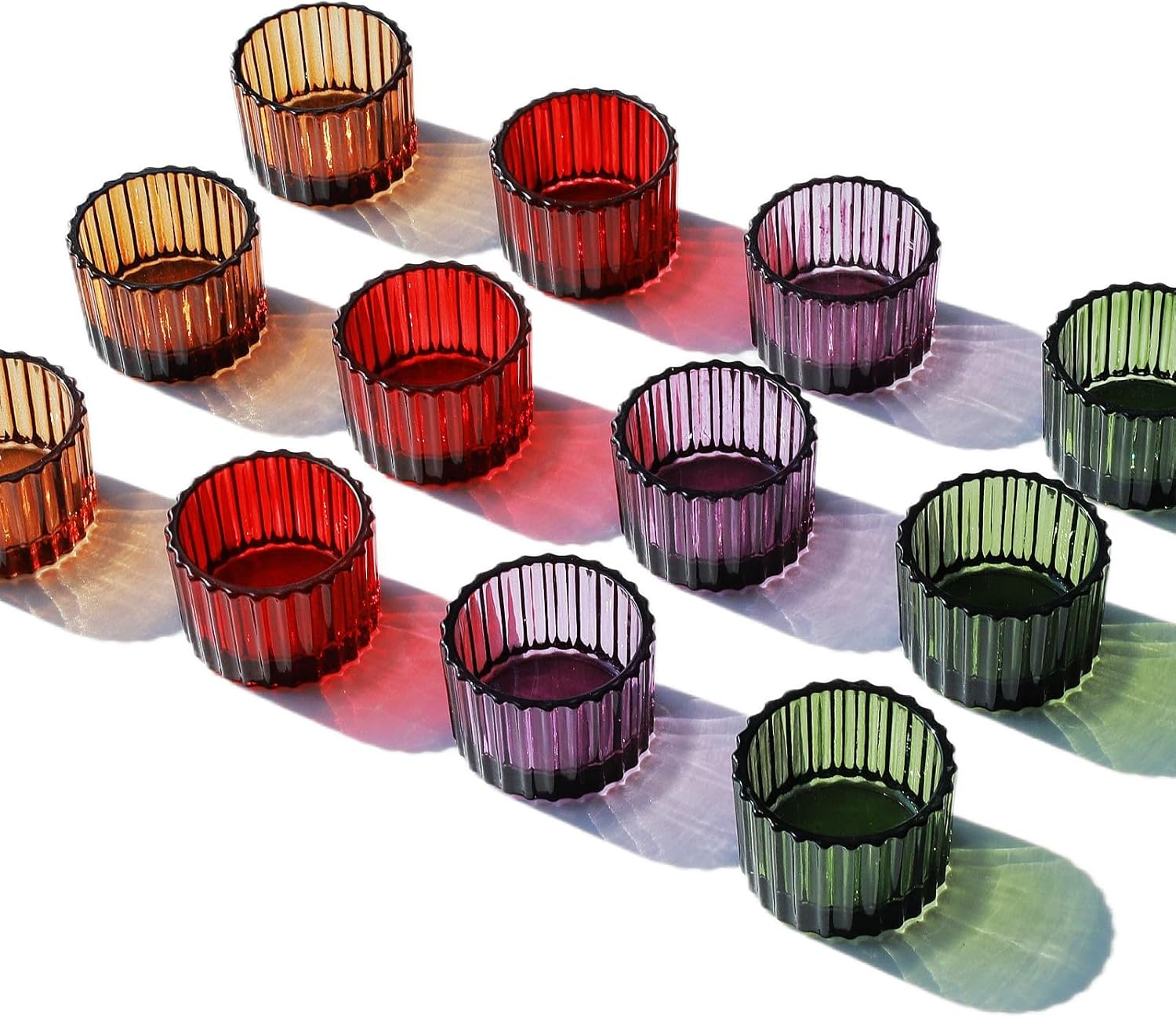 Brown Candle — 4" — Multicolor
