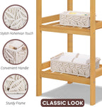 Boho Wood Storage Basket — Set of 3 - View 5