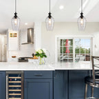 Farmhouse Black Pendant Light — 1-Light - View 7