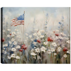 Framed Fabric Wall Decor — 12"