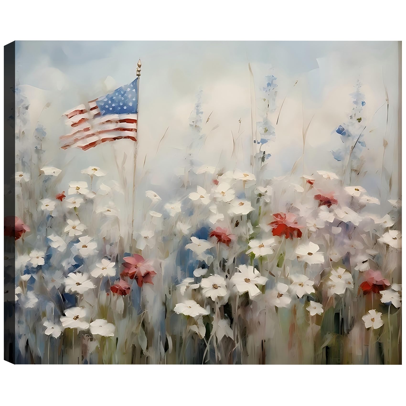 Framed Fabric Wall Decor — 12"