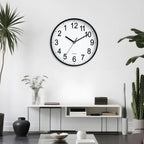 Battery Operated Wall Clock — 10" - View 4