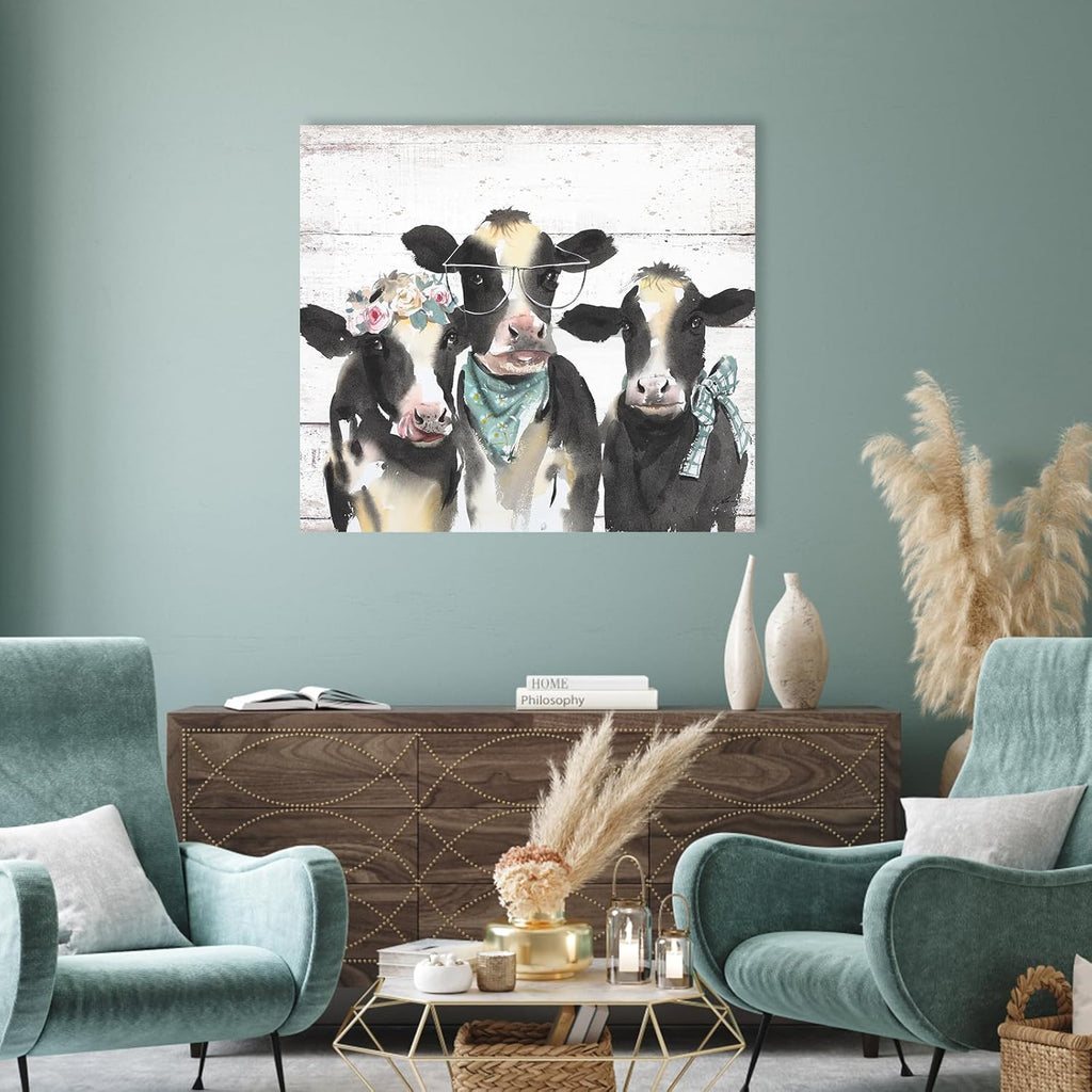 Farmhouse Metal Canvas Wall Art — 24" - View 7