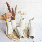 Boho Ceramic Vase — 6" - View 6