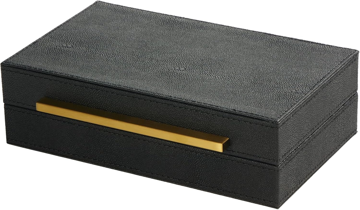 Luxe Black Storage Basket — 1pack