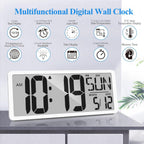 Battery Operated Wall Clock — 15.2" - View 3