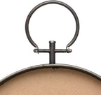 Round Farmhouse Metal Mirror — 21.1" - View 4