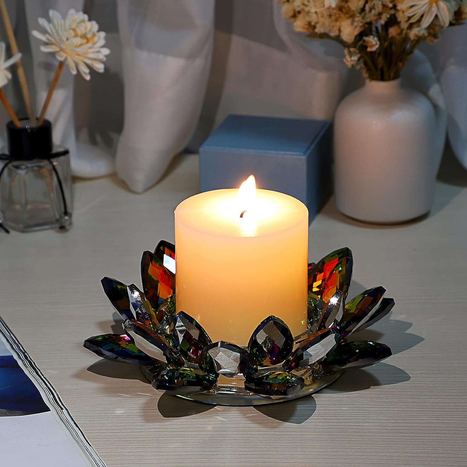 Luxe Glass Table Lamp — 3" - View 2