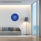 Battery Operated Modern Black Wall Clock — 24" - View 5