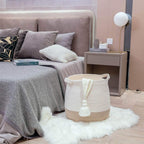 Boho Wood Throw Pillow — 17" - View 8
