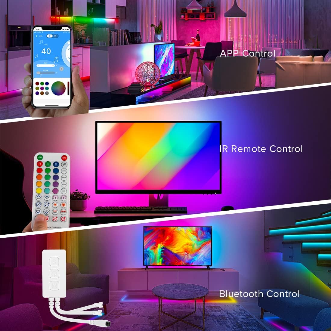 Metal LED Strip Light - View 2