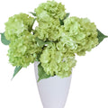 Beige Artificial Flowers — Green & Light Green