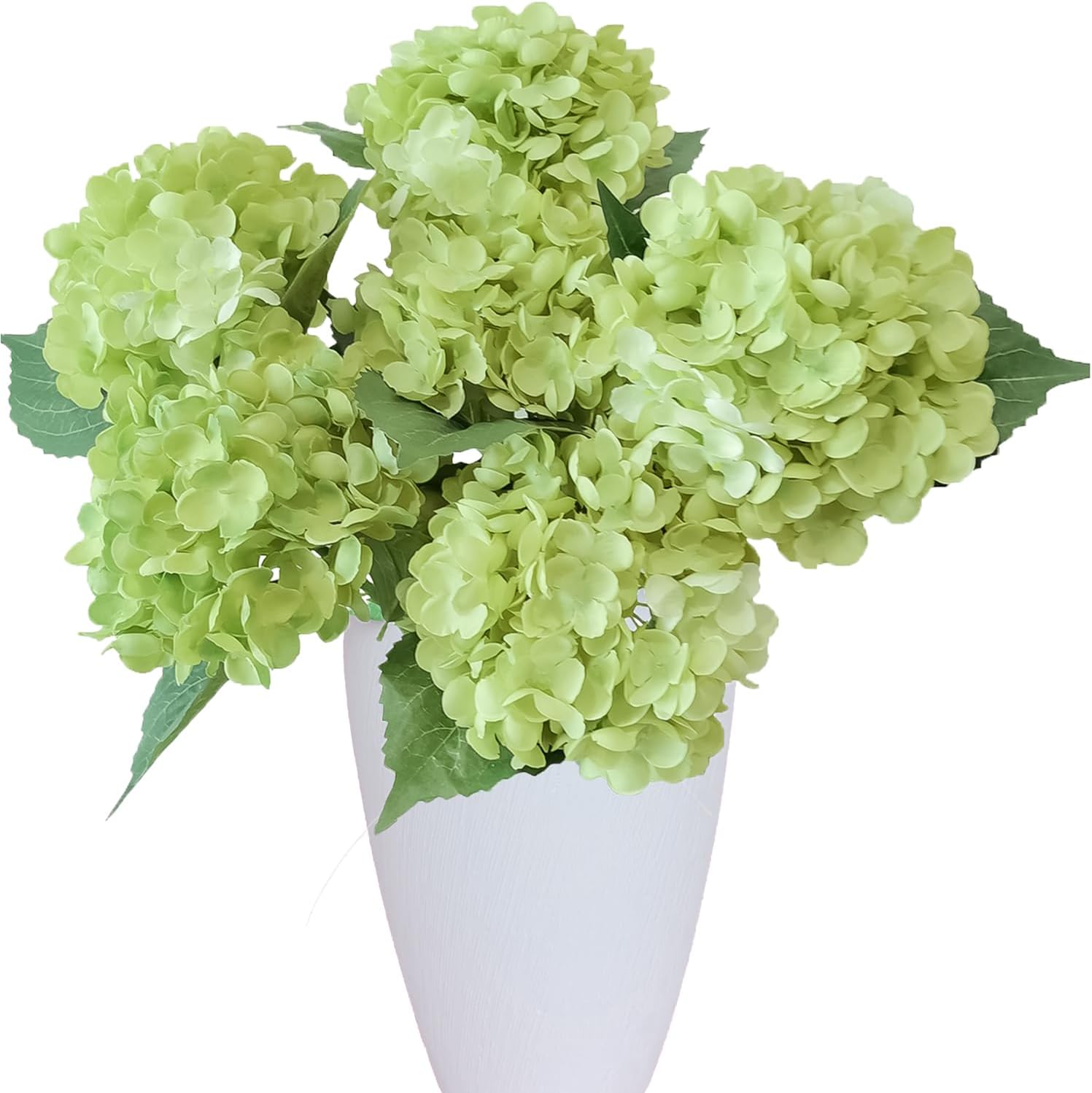 Beige Artificial Flowers — Green & Light Green