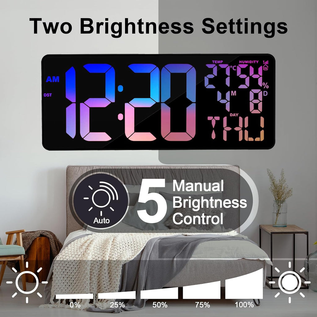 RGB Wall Clock — 18" - View 5