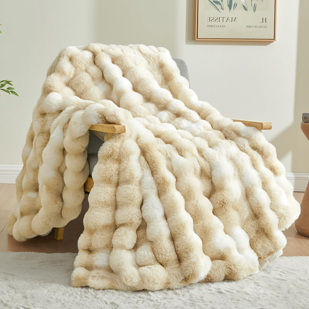 Beige Throw Pillow — 50"