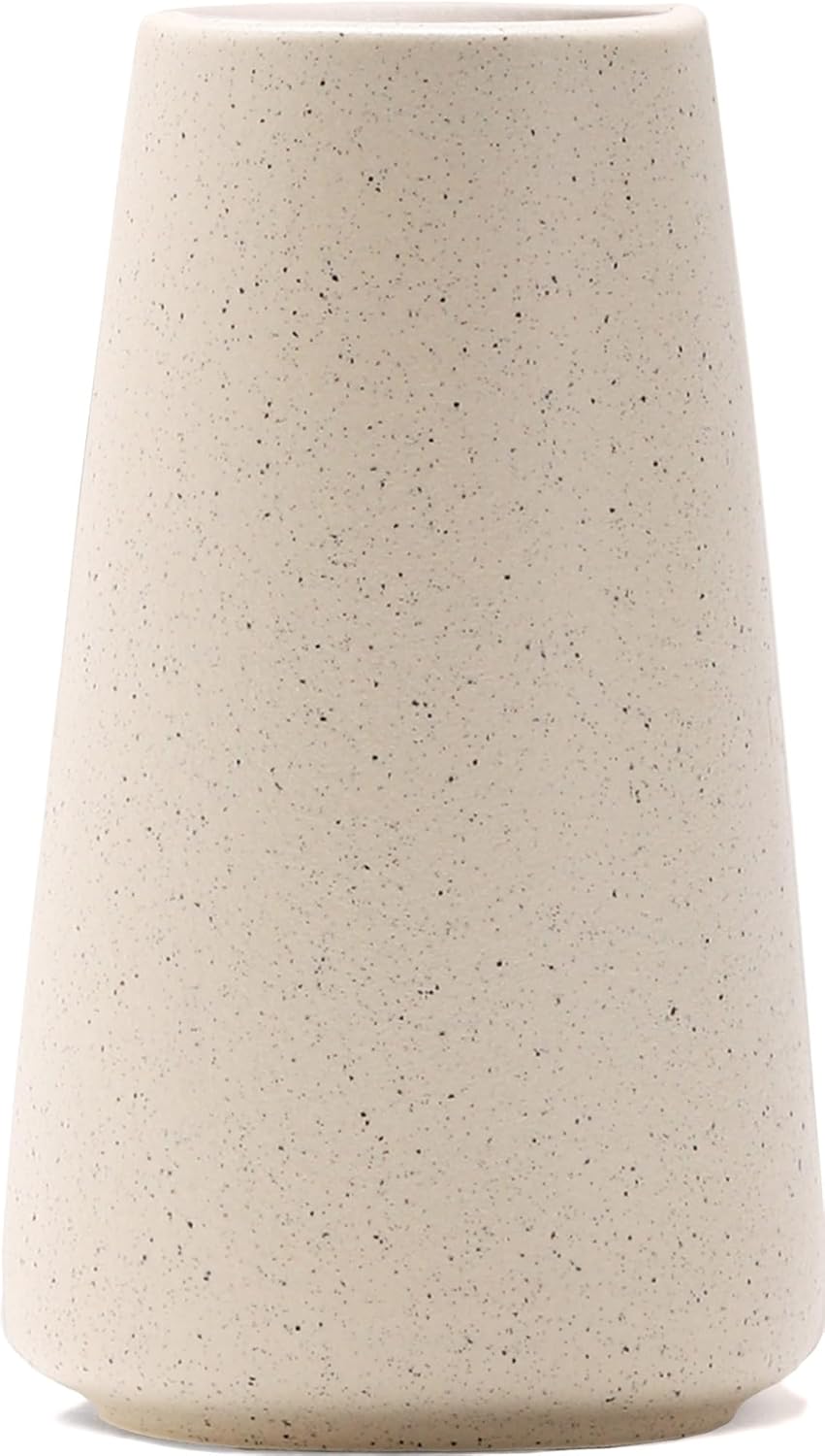 Boho Beige Flower Vase — Beige