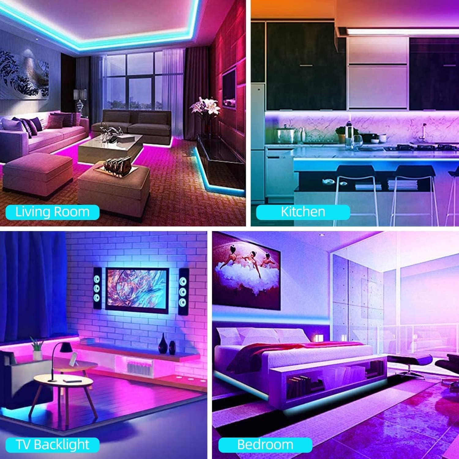 Smart Metal LED Strip Lights - View 5