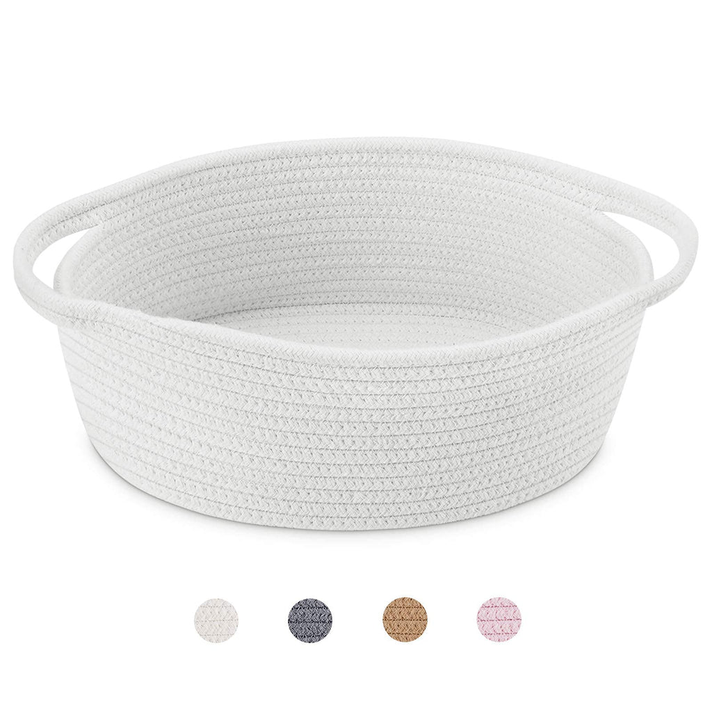 Boho Beige Storage Bin — 12"