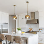 Luxe Gold Pendant Light — 1-Light - View 4