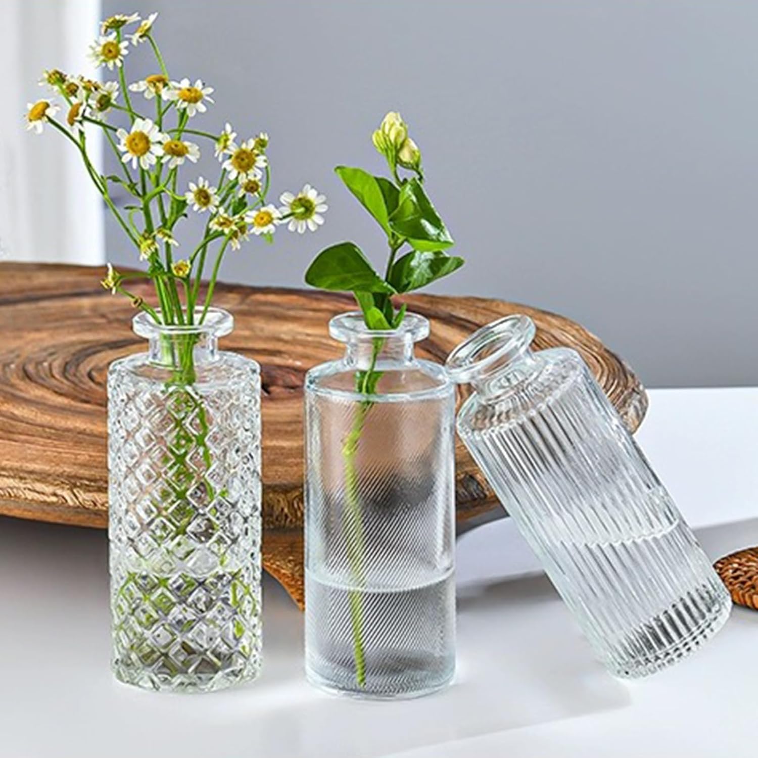Farmhouse Black Flower Vase — Set of 32 - View 6