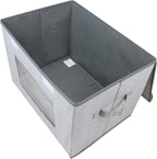 Beige Storage Bin — 12" - View 4