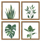 Framed Farmhouse Beige Wall Art — 10"