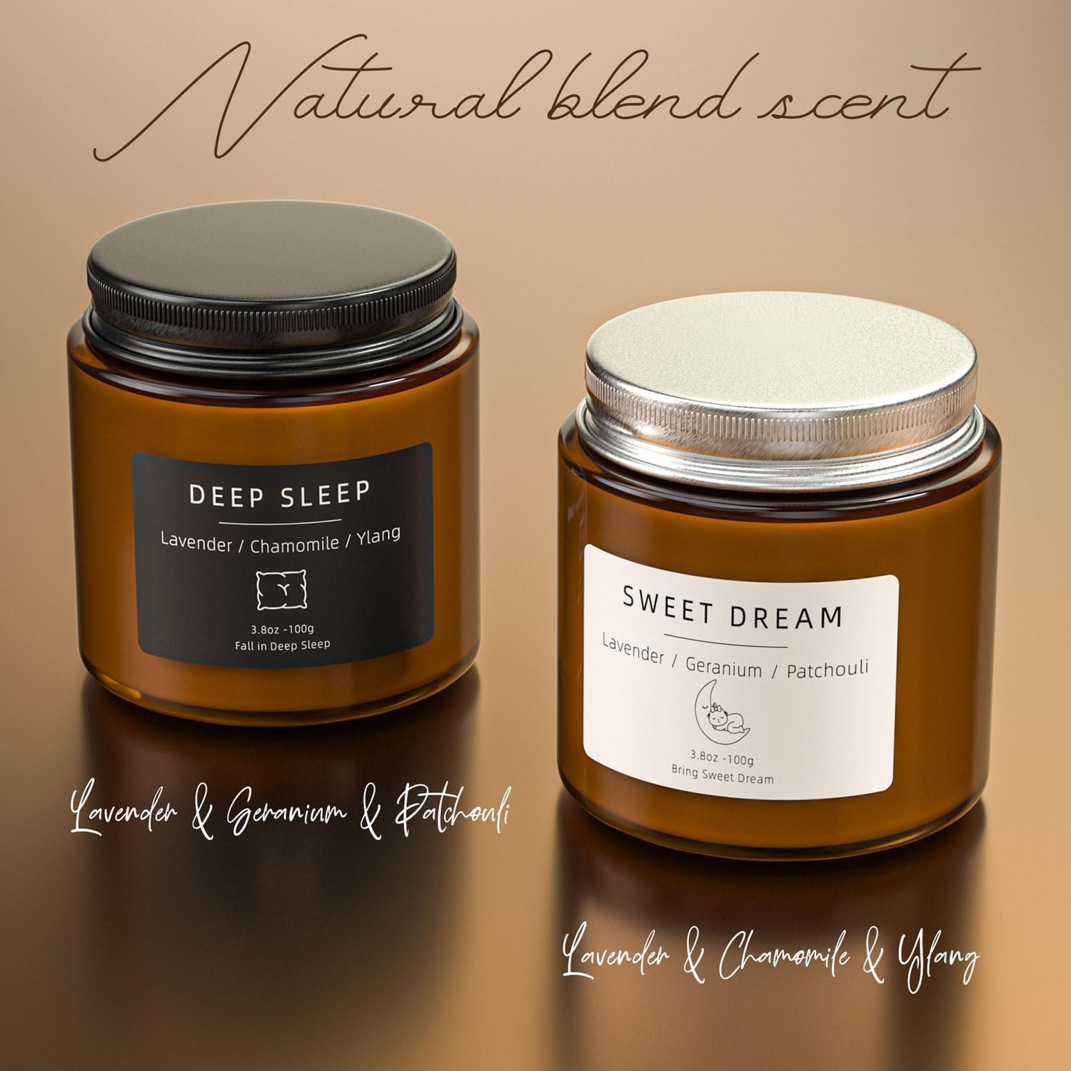 Black Scented Candle - View 5