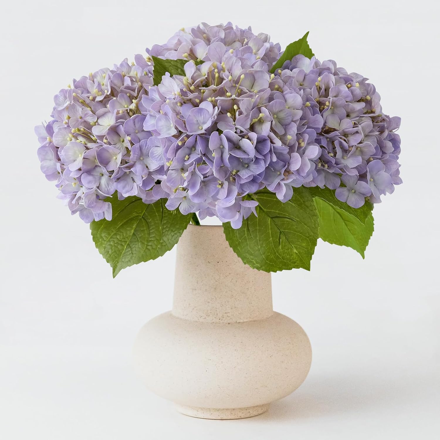 Boho Blue Artificial Flowers — 20" — Light Purple