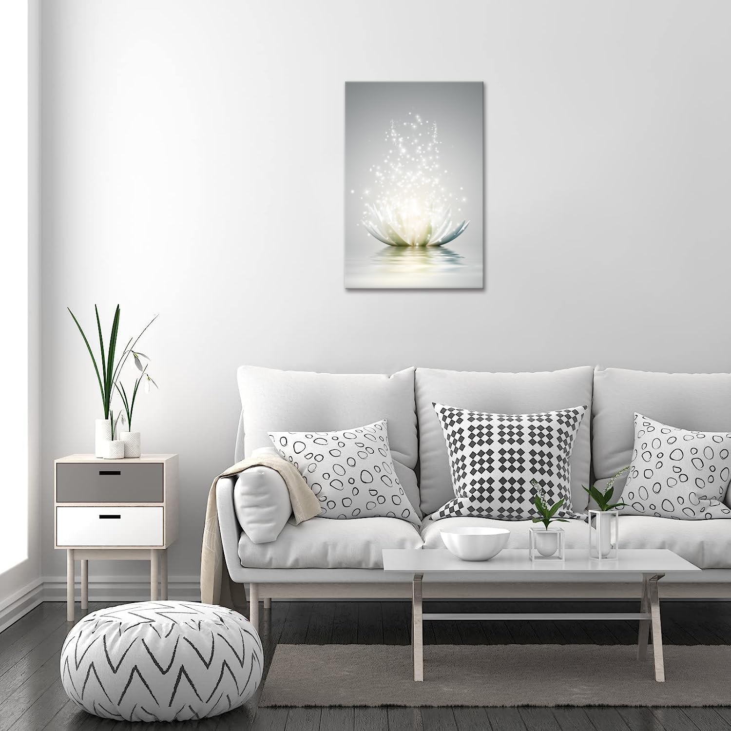 Framed Modern Metal Wall Art — 20" - View 5