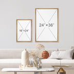 Framed Farmhouse Green Wall Art — 16" - View 6