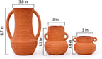 Farmhouse Orange Vase - View 5